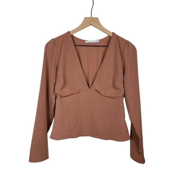Abercrombie & Fitch Rust Blouse - Picture 1 of 5